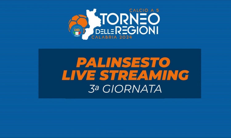 TDR Calcio a 5: le partite del 27 aprile in diretta su YouTube