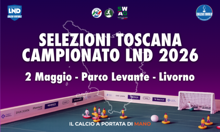 Calcio Tavolo: il 2 maggio la Selezione regionale della Toscana