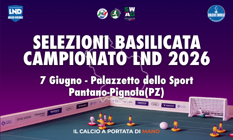 Calcio Tavolo: la Basilicata in campo per una Selezione Regionale nel segno dell’inclusione